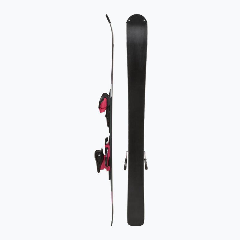 Narty zjazdowe dziecięce Völkl Shine Jr + wiązania 4.5 VMotion Jr Lady 100-120 cm black/pink 2