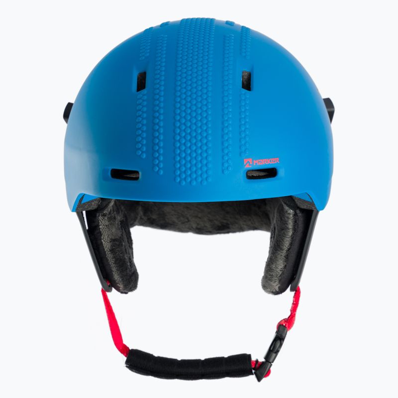 Kask narciarski dziecięcy Marker Bino blue w/water decal 2