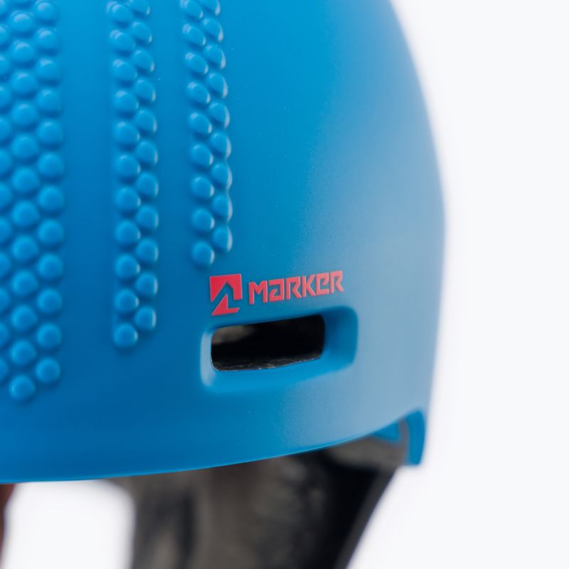 Kask narciarski dziecięcy Marker Bino blue w/water decal 6