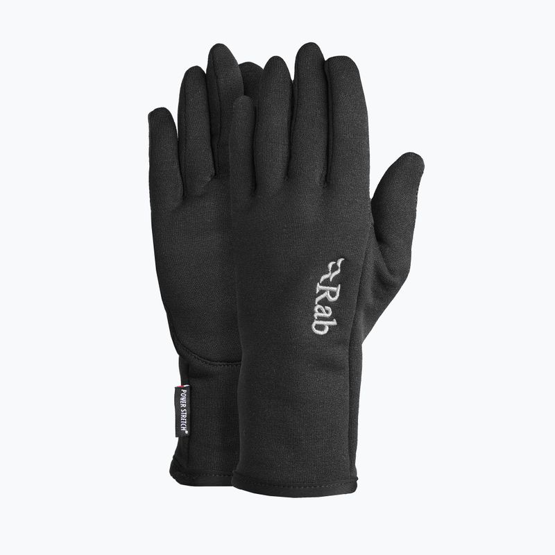 Rękawiczki trekkingowe męskie Rab Power Stretch Pro black 5