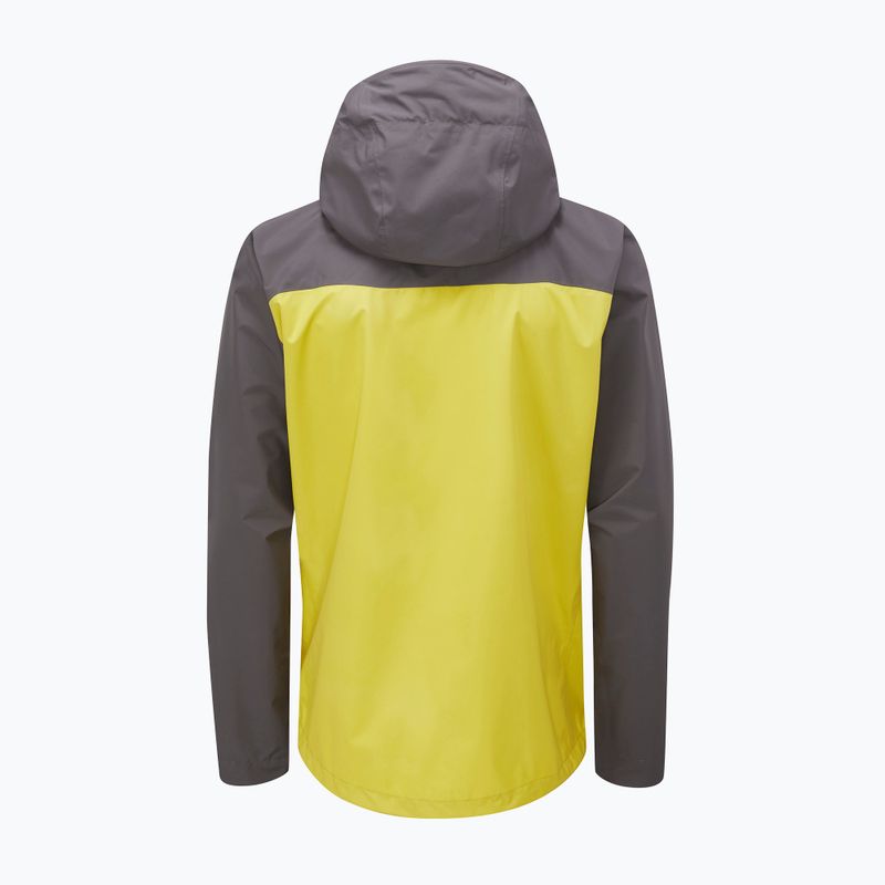 Kurtka przeciwdeszczowa męska Rab Downpour Eco graphene/zest 14