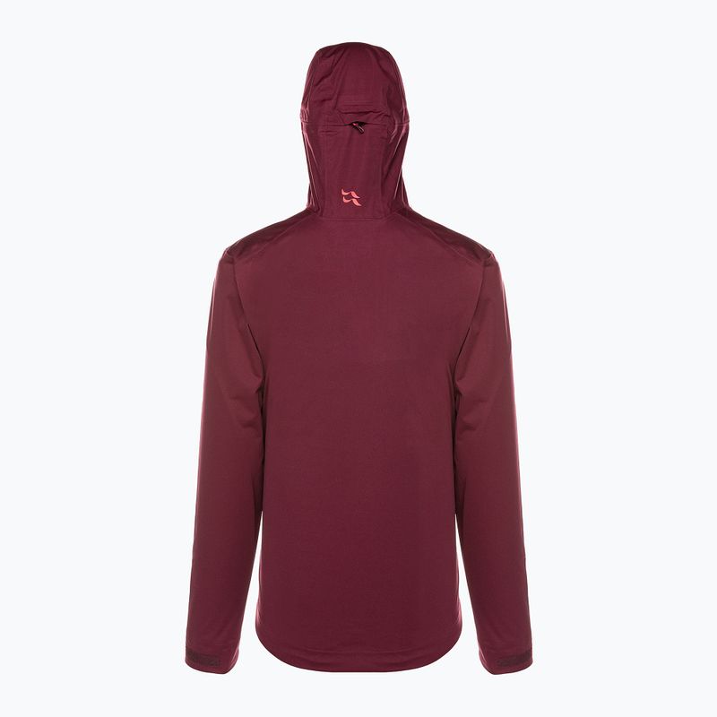 Kurtka przeciwdeszczowa damska Rab Kinetic 2.0 deep heather 5