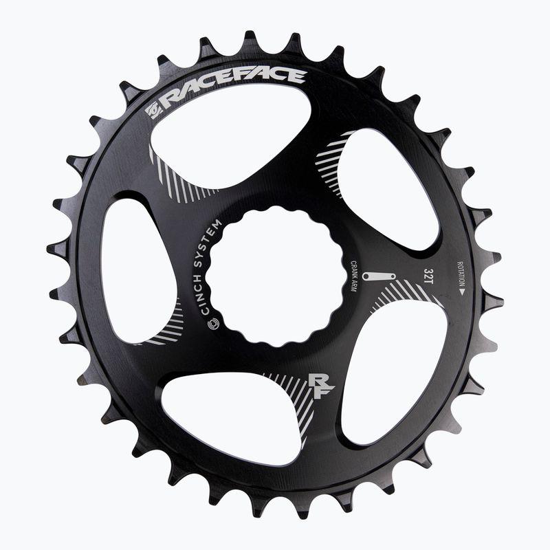 Zębatka RACE FACE Cinch DM Oval 34T black 3