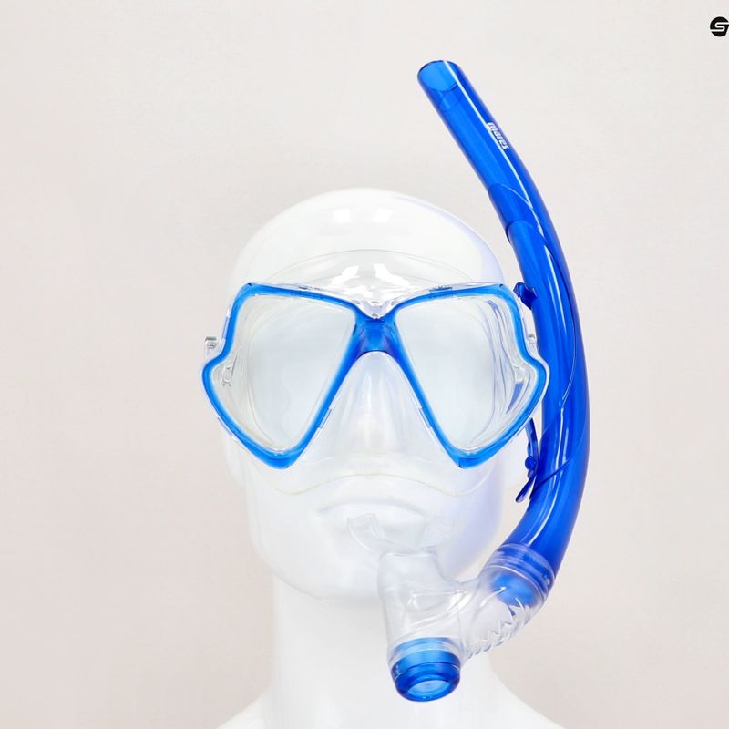 Zestaw do nurkowania Mares Zephir clear/blue 12