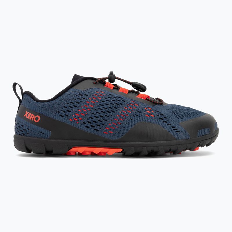 Buty barefoot męskie Xero Shoes Aqua X Sport moonlit/blue/orange 2