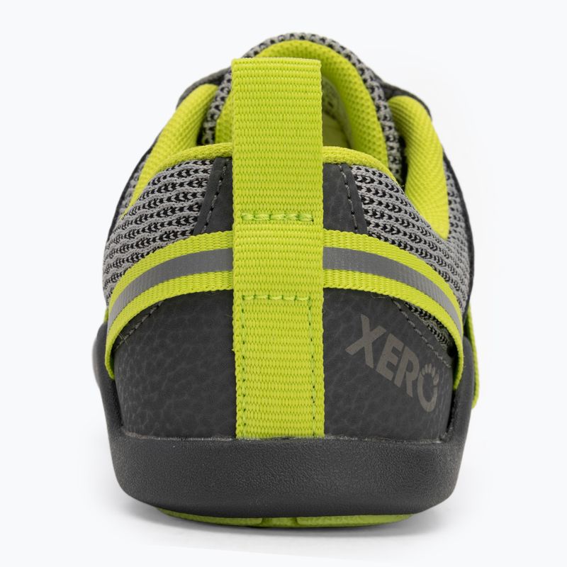 Buty barefoot dziecięce Xero Shoes Prio gray/ lime 6
