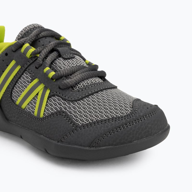 Buty barefoot dziecięce Xero Shoes Prio gray/ lime 7