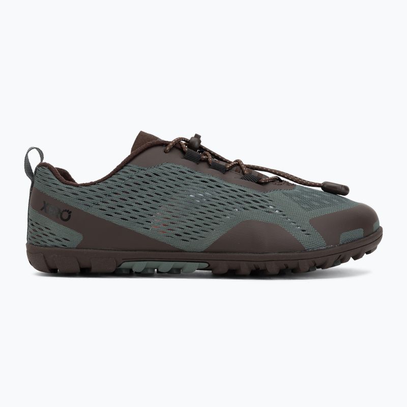 Buty barefoot męskie Xero Shoes Aqua X Sport dark/forest/java/brown 2
