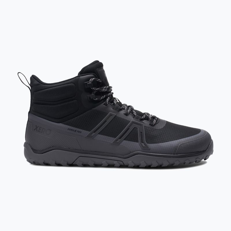 Buty barefoot męskie Xero Shoes Scrambler Trail Mid WP black/asphalt 8