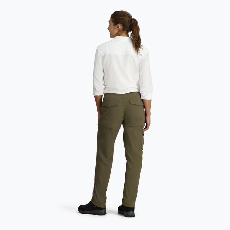 Spodnie trekkingowe damskie Royal Robbins Wilder Zip-Off everglade 3