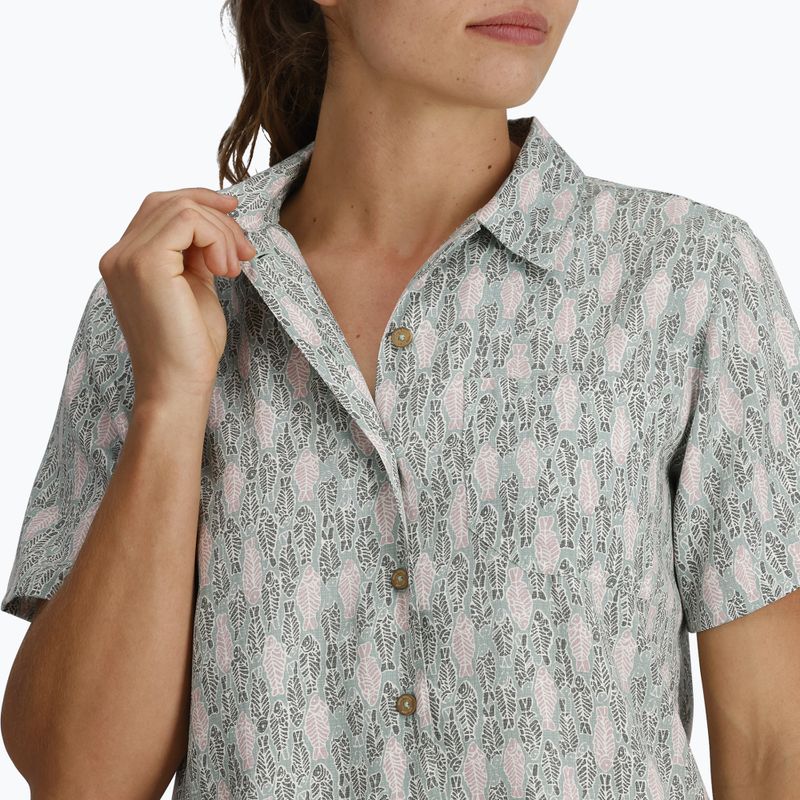 Koszula damska Royal Robbins Camino Pucker sage leaf fish pt 4