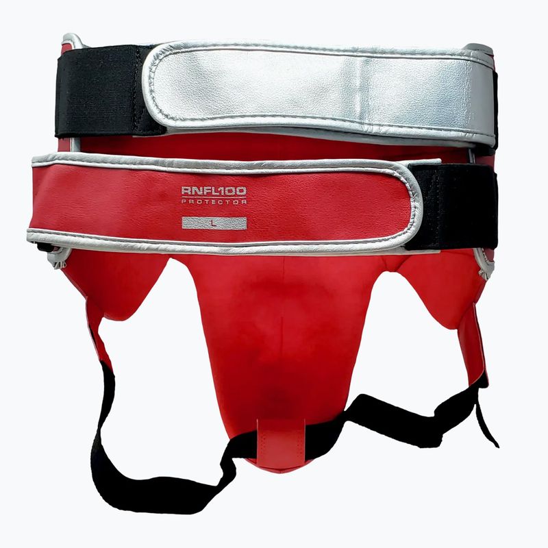 Ochraniacz krocza Rival RNFL100 Professional Protector red/silver 3