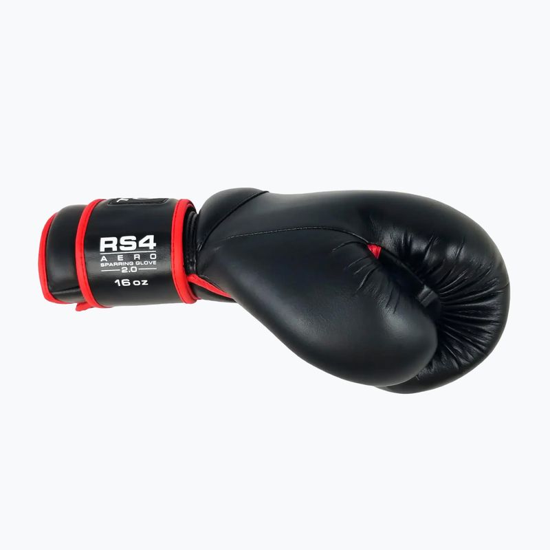 Rękawice bokserskie Rival RS4 Aero Sparring Gloves 2.0 black 4
