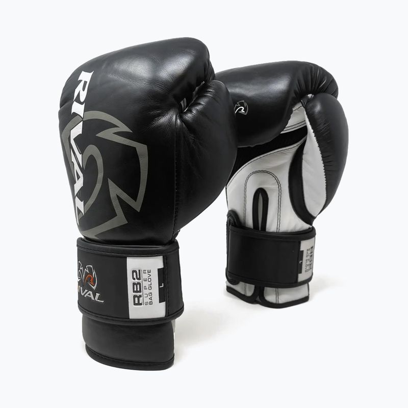 Rękawice bokserskie Rival RB2 Super Bag 2.0 black 2