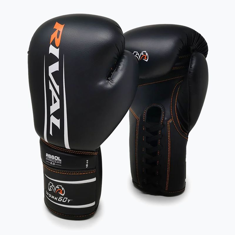 Rękawice bokserskie Rival RS60 black 2
