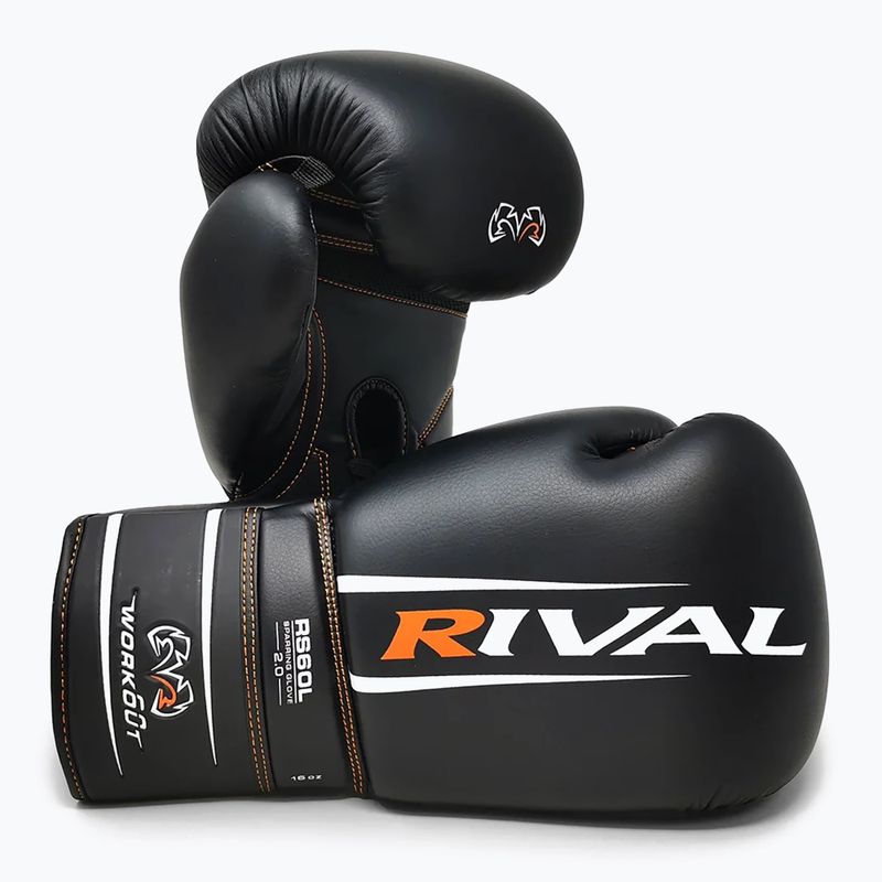 Rękawice bokserskie Rival RS60 black 3