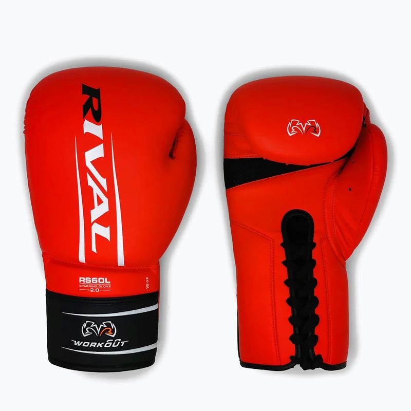 Rękawice bokserskie Rival RS60 red