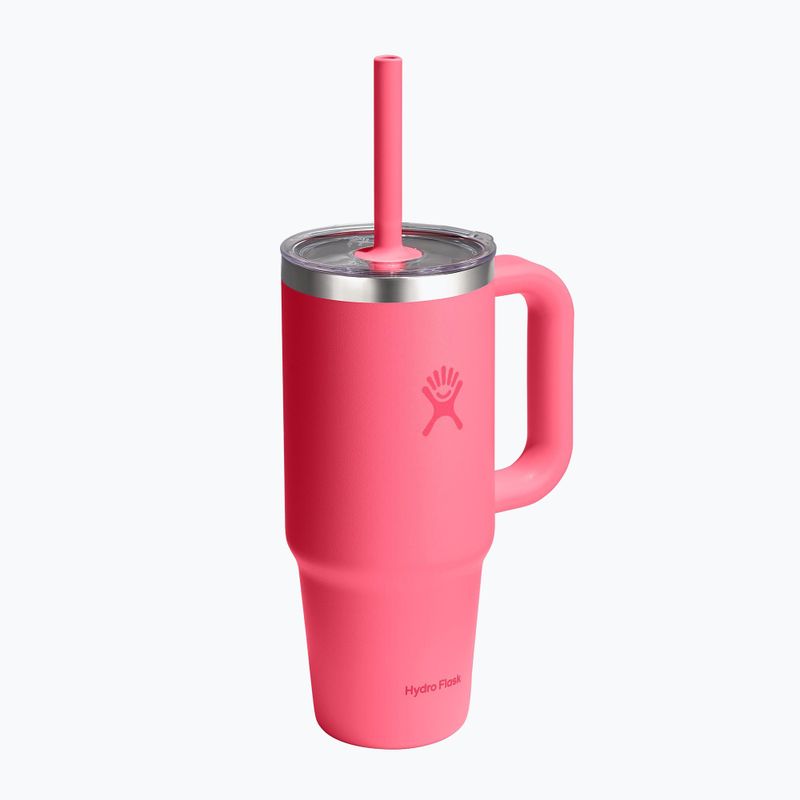Kubek Hydro Flask Travel Tumbler Clear Lid 710 ml popstar pink 2