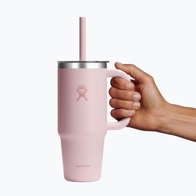 Kubek Hydro Flask Travel Tumbler Clear Lid 710 ml trillium 5