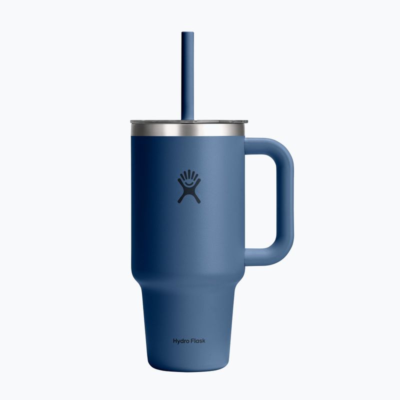 Kubek termiczny Hydro Flask Travel Tumbler Clear LID 945 ml harbor blue