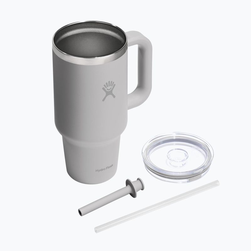 Kubek termiczny Hydro Flask Travel Tumbler Clear Lid birch 3