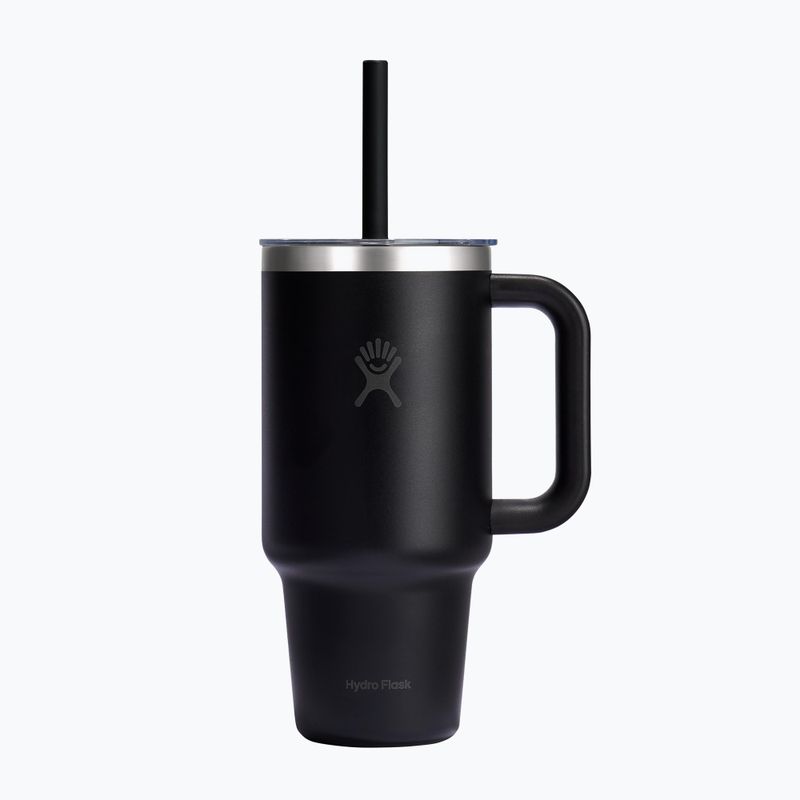 Kubek termiczny Hydro Flask Travel Tumbler Clear Lid black