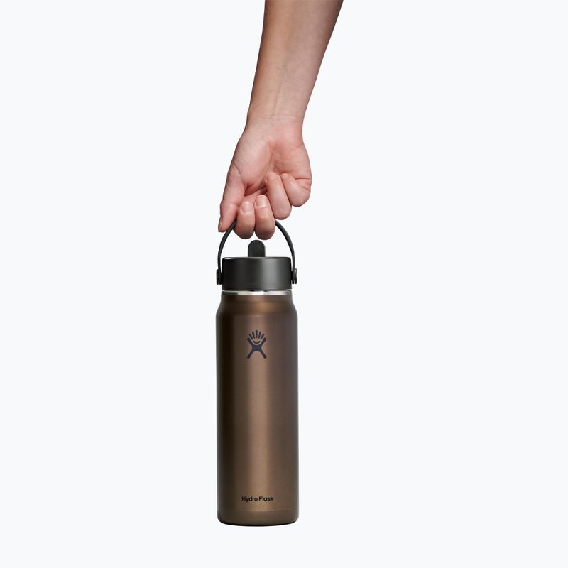 Butelka termiczna Hydro Flask Lightweight Wide Flex Straw 946 ml cap obsidian 4