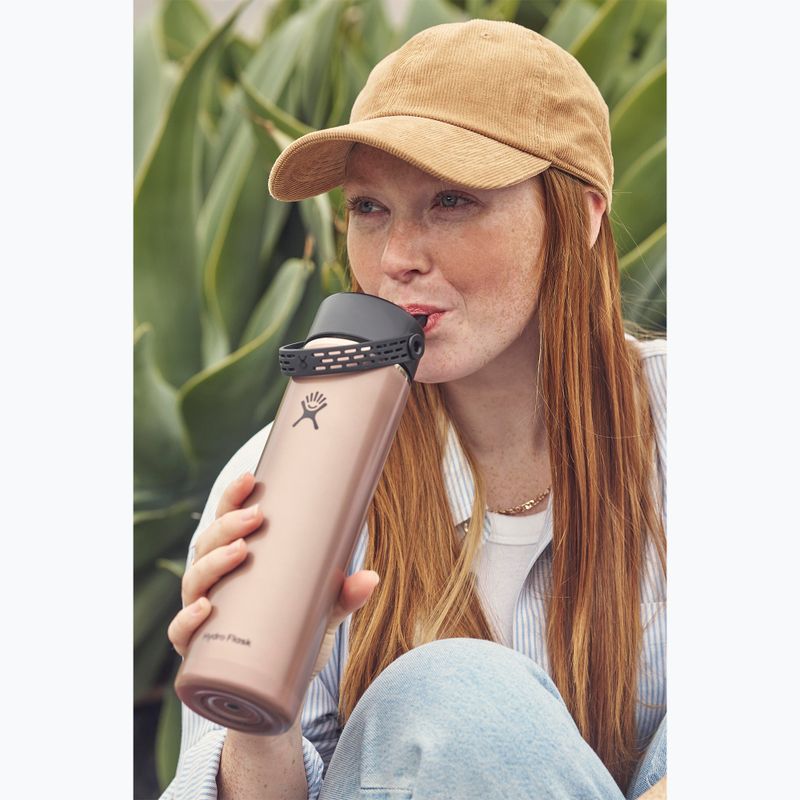 Butelka termiczna Hydro Flask Lightweight Wide Flex Straw 710 ml quartz 5
