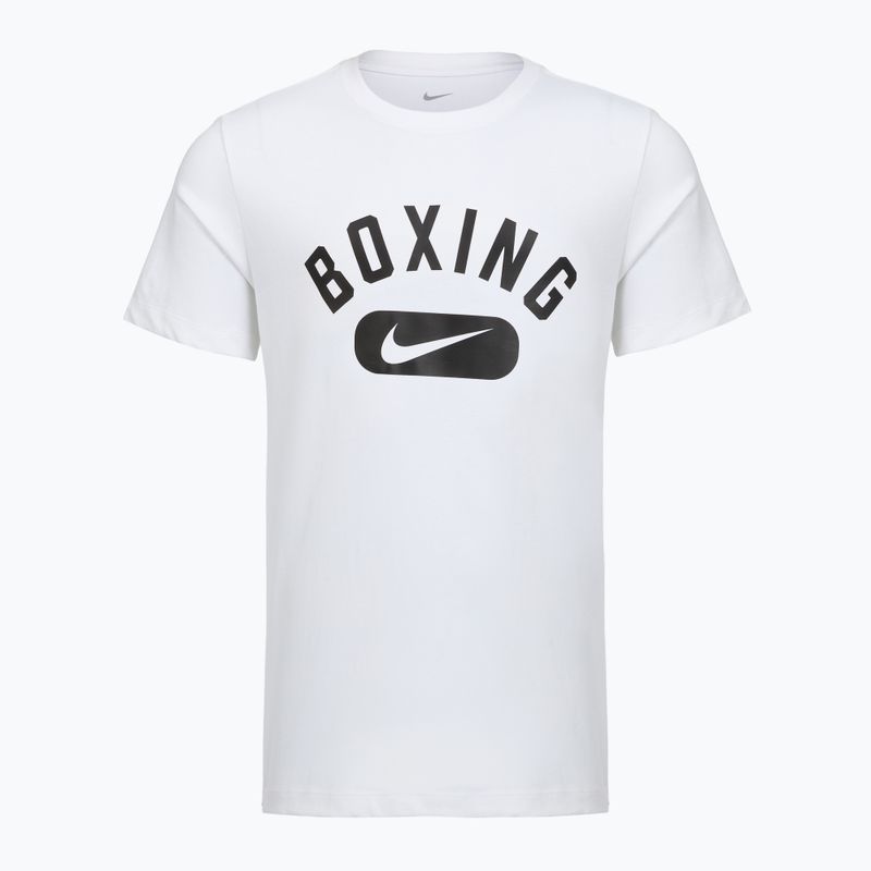 Koszulka treningowa męska Nike Boxing Disc DFC white/black
