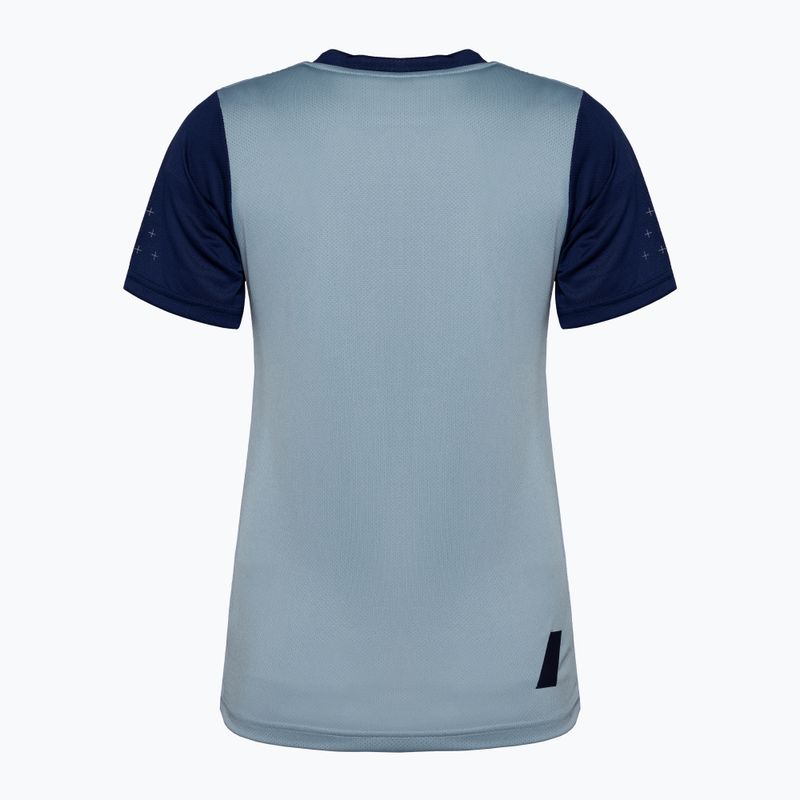 Koszulka rowerowa dziecięca 100% Ridecamp Youth light slate navy 2