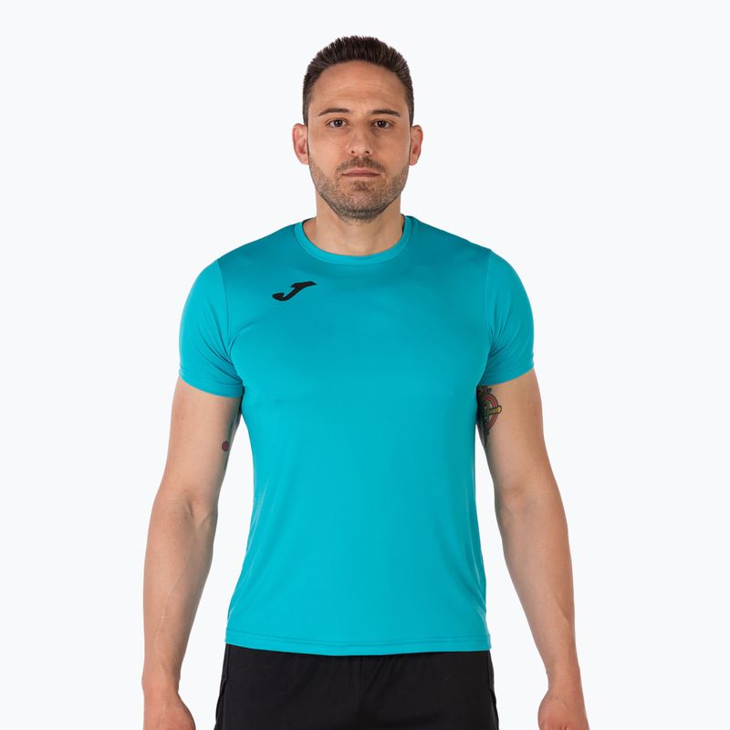 Koszulka do biegania męska Joma Record II turquoise