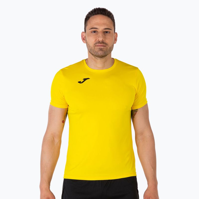 Koszulka do biegania męska Joma Record II yellow