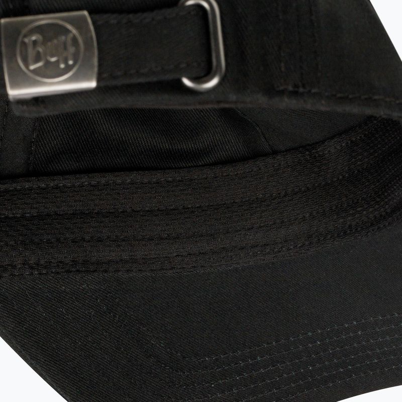 Czapka z daszkiem BUFF Baseball solid black 7