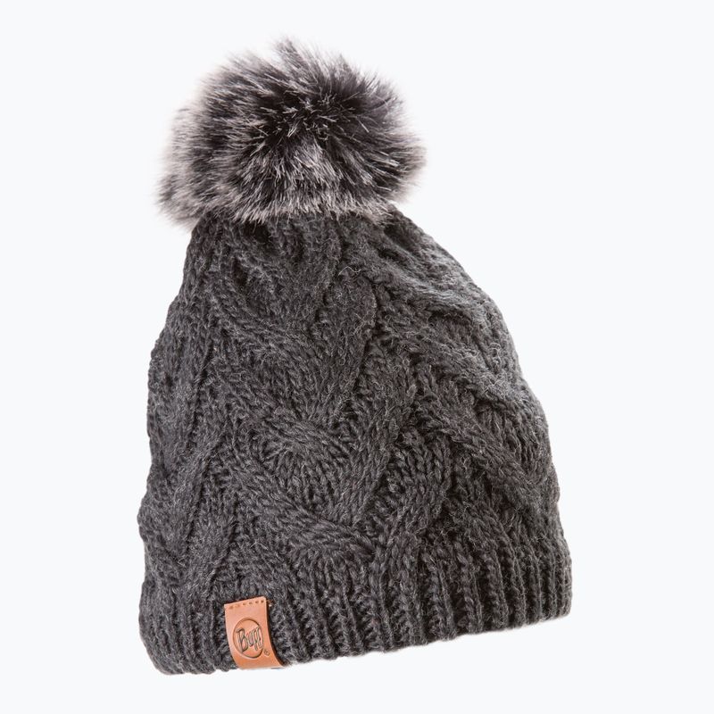 Czapka zimowa BUFF Knitted & Fleece Caryn graphite 2