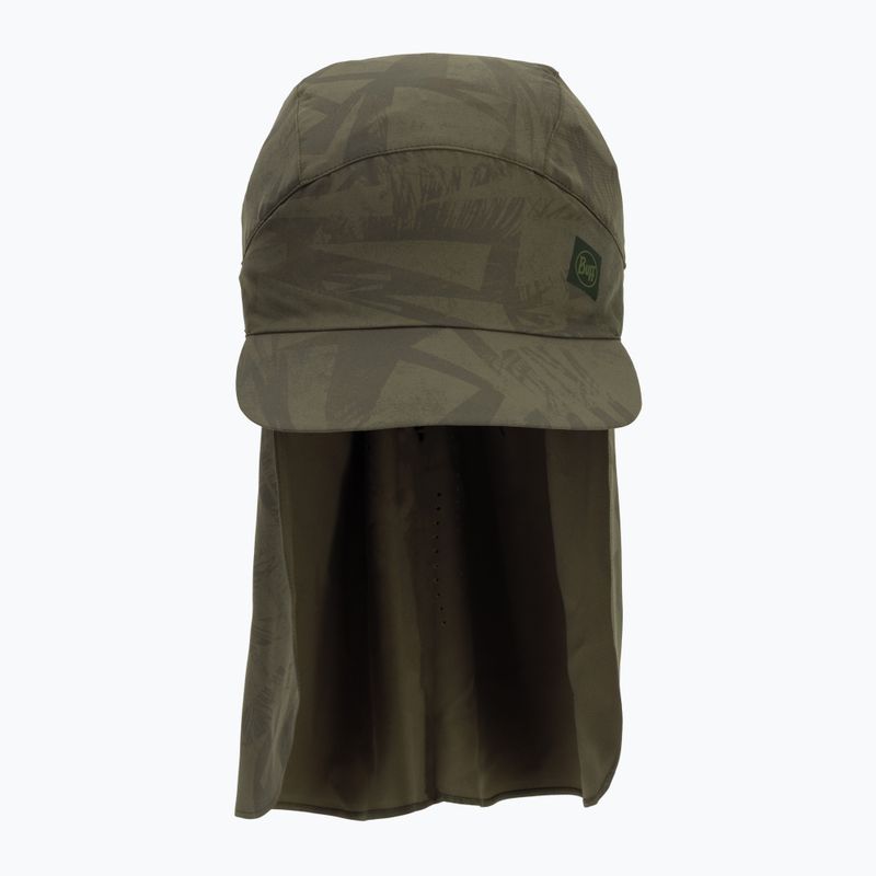 Czapka z daszkiem BUFF Pack Sahara acai khaki 2