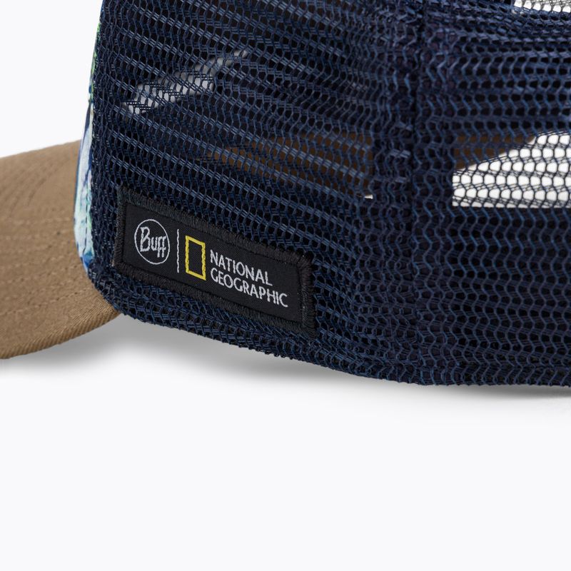 Czapka z daszkiem BUFF Trucker Scarlett Macaw National Geographic multicolor 6