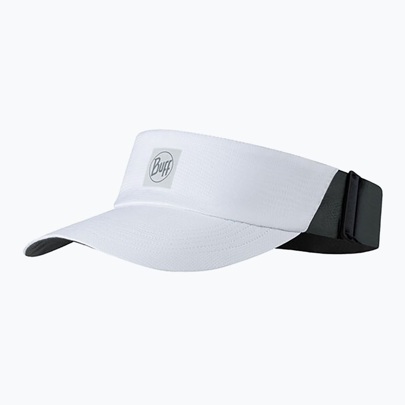 Daszek do biegania BUFF Go Visor Solid white 5