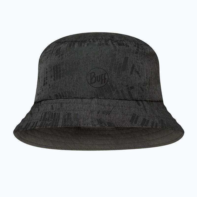 Kapelusz BUFF Travel Bucket gline black/grey 2