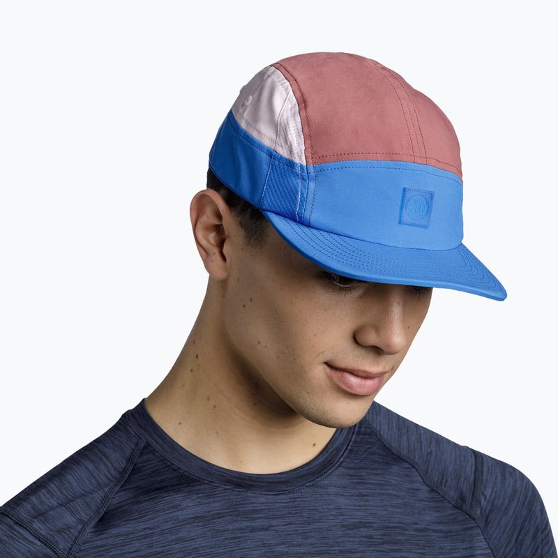 Czapka z daszkiem BUFF 5 Panel Go Domus azure 8