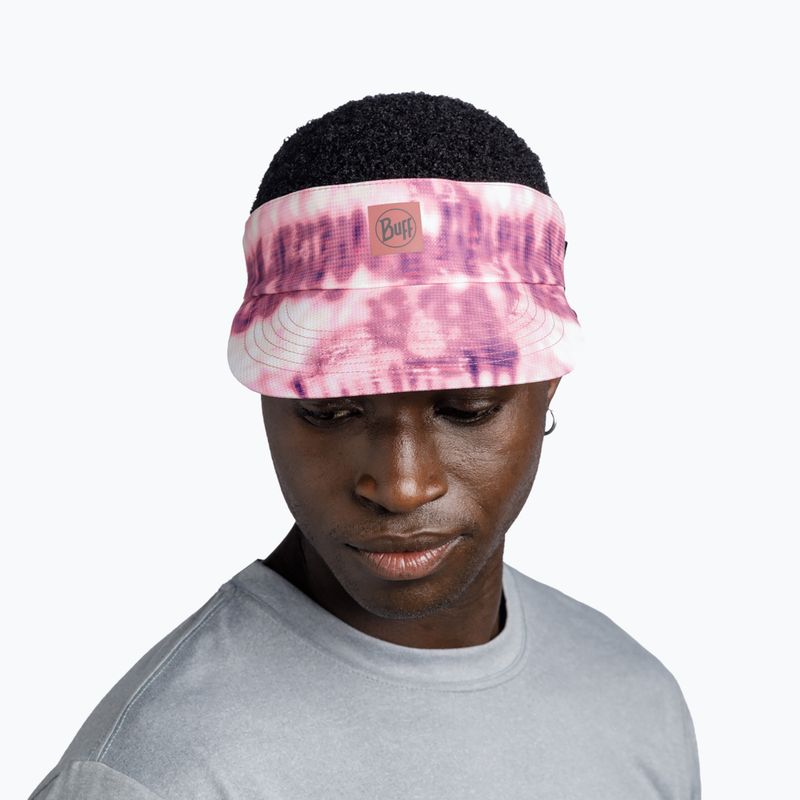 Daszek do biegania BUFF Go Visor Deri pink 10