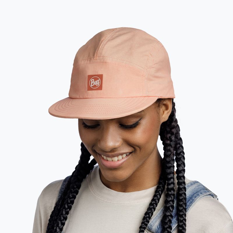 Czapka z daszkiem BUFF 5 Panel Explore slen orange 4