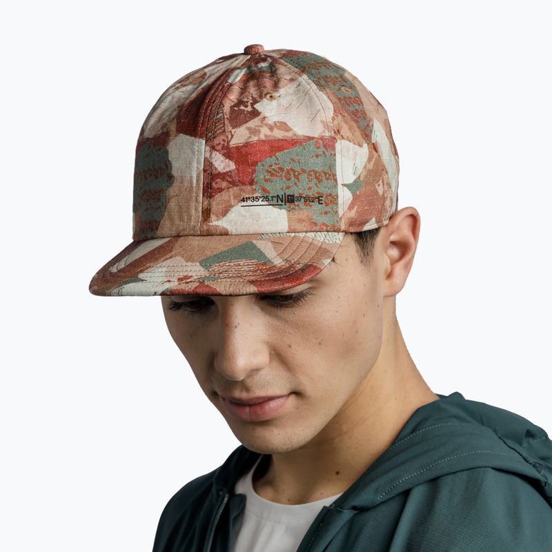 Czapka z daszkiem BUFF Pack Baseball brindle hetch 6