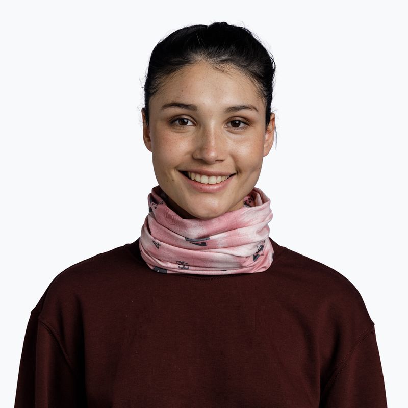 Chusta wielofunkcyjna BUFF Original Ecostretch nerody pale pink 3