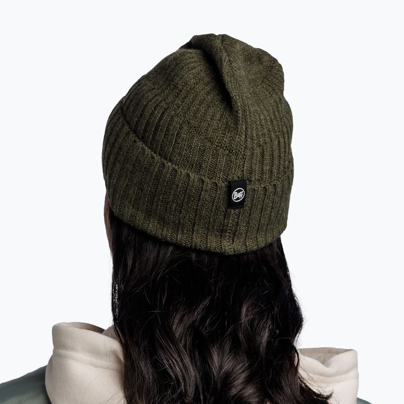 Czapka zimowa BUFF Knitted & Fleece Renso silversage 5