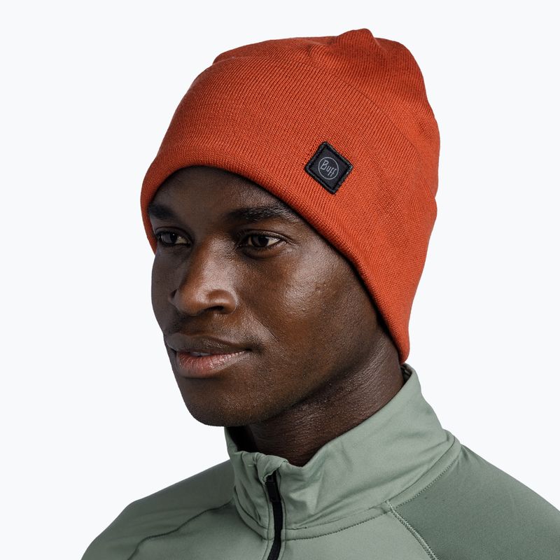 Czapka zimowa BUFF Knitted Niels Evo cinnamon 4