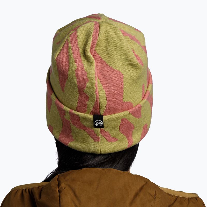 Czapka zimowa BUFF Knitted Kyre citronella 5
