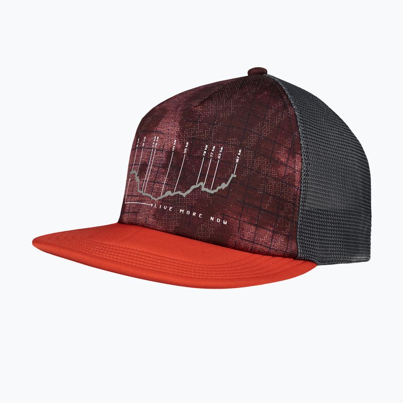 Czapka z daszkiem BUFF Explore Trucker bonsy terracota