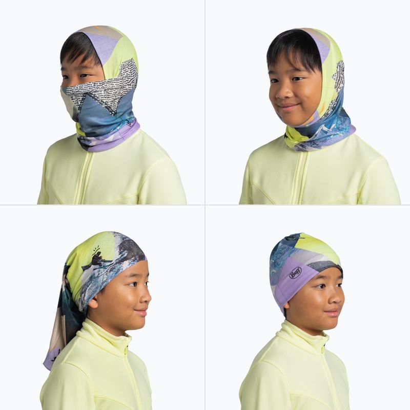 Chusta wielofunkcyjna dziecięca BUFF Original Ecostretch darau multi 4