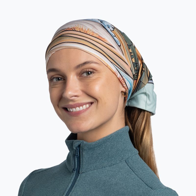Chusta wielofunkcyjna BUFF Coolnet UV yellowstone 5