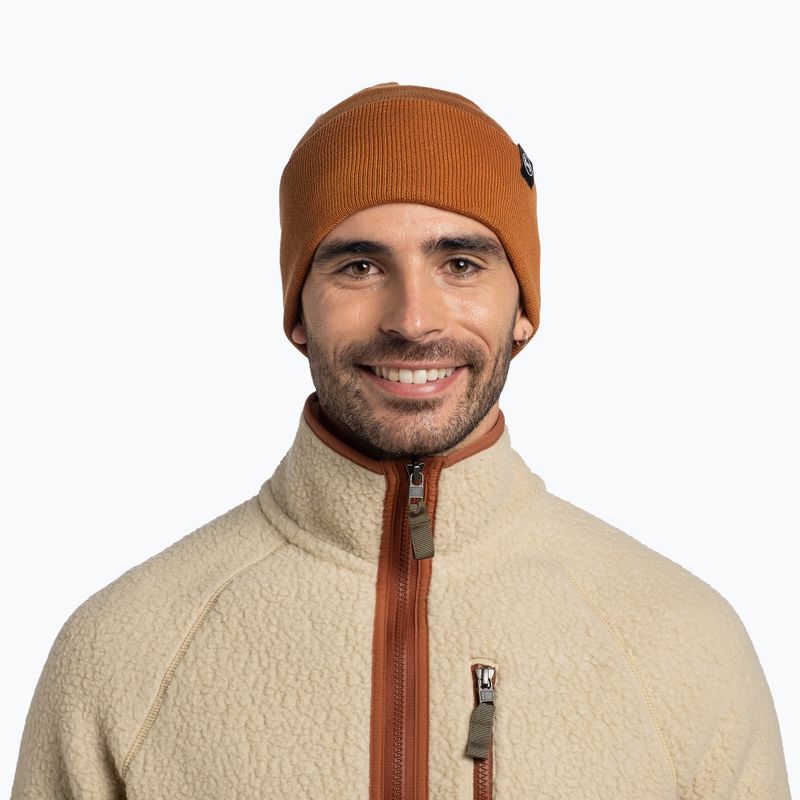 Czapka zimowa BUFF Knitted Lilon copper 4